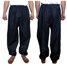 작업복 바지 하의 청지복 청사상복 청 피스복 면 도장복 파워복 그라인더, 1개