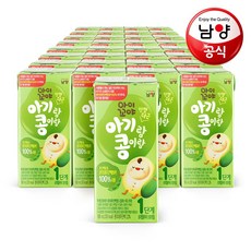 아이꼬야 한뼘 더큰 아기랑콩이랑 두유 1단계 180 ml, 48개