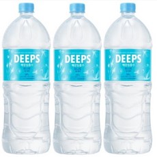 Deeps 블루 먹는해양심층수, 2L, 12개
