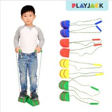 플레이잭 반구걷기놀이 2개1세트 색상랜덤, 엘로우, 1개