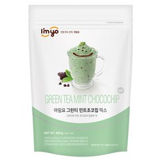 아임요 그린티 민트초코칩 믹스 파우더, 1개입, 1개, 800g