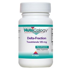 뉴트리콜로지 델타-프랙션 토코트리에놀 125mg 소프트젤, 30정, 1개