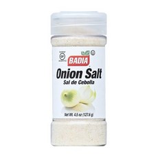 바디아 어니언 솔트 글루텐 프리, Onion Salt – 4.5 oz, 127.6g, 1개