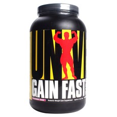 Universal Nutrition 게인 패스트 3100, 스트로베리 셰이크(Strawberry Shake), 2.3kg, 1개