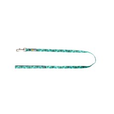 비원브리드 실리콘 애견 리드줄, Tropical Palm, 1개