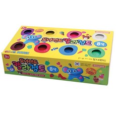 도너랜드 칼라점토 3색 5색 8색 클레이, 칼라점토8색