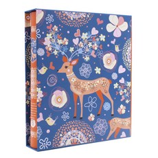 베리구즈 네이쳐 포토북 대용량 포켓 앨범 사진첩 (4x6인치 사진200장 보관), 네이쳐 대형 - 사슴앨범, 200칸
