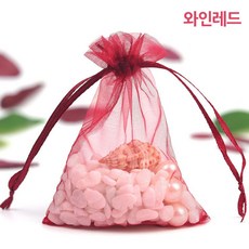 다용도 망사주머니, 6. XL(17x23)와인레드, 1개