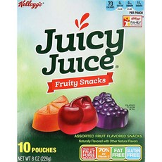 Kellogg's 프루티 스낵 주시 주스, 226g, 1개