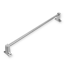 한솔 국산 올크롬 수건걸이 스테인레스, 1개, 실버