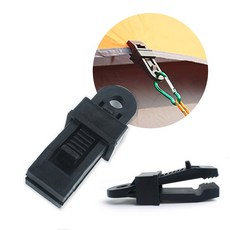 타프고정클립 타프집게 타프고정 텐트고정 JJ650, JJ650 블랙