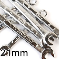 코이코 편구 스패너 조합렌치 몽키스패너 렌치 육각렌치 복스 복스세트 스페너 스패, 옵션01 편구스패너 21mm, 1개