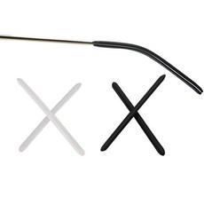 와이즈아이웨어 1자 안경팁 메탈안경 금속테 알러지방지 실리콘 패드