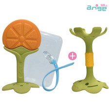 앙쥬 치발기 세트(케이스+집게끈) + 입술치발기 치아발육기, 입술치발기(그린), 1개