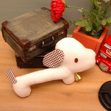 홈메디 오가닉 DIY 만들기 세트, 강아지 삑삑이 딸랑이, 1개, 1개
