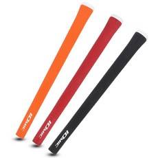 이오믹 X-GRIP Type-LJ 우드/아이언겸용 여성용 골프그립, 바디(RED), 그립엔드(WHITE)