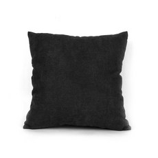 WOHNEN 북유럽 쇼파쿠션 사각쿠션 인테리어소품 소파 침대헤드쿠션 등받이쿠션, 테릴렌사각쿠션(중)-블랙