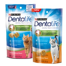 퓨리나 [100개한정] 덴탈라이프 고양이 덴탈스낵 2종혼합(치킨 연어맛 51g ), 1세트, 치킨1+연어1