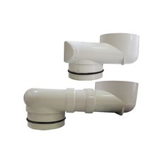 두진바스 양변기 편심 연결구 이격 100mm, 1, 1개