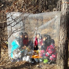 파파앤몰 비닐쉘터 등산비닐 백패킹 바람막이 천막 쉘터 텐트 겨울등산 비닐막쉘터, 제품21-스페셜(3-4인용)