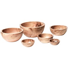Berard France 볼 6종 세트 5~17cm, Olive Wood, 1개