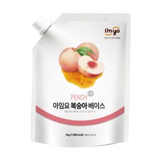 아임요 복숭아 베이스 1kg, 1개