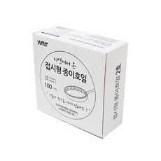 자연에서온접시형종이호일17cm - 100매, 1박스