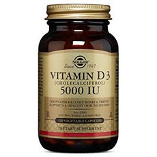 솔가 비타민 D3 5000IU 베지터블 캡슐, 120정, 1개