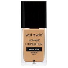 웻앤와일드 포토포커스 파운데이션 30ml, Amber Beige, 1개