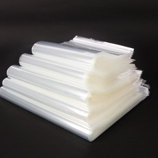 BGP 접착식 투명폴리백(펀칭)(35x50cm)-100장 묶음, 투명, 100매입