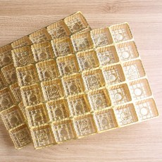 이홈베이킹 초콜릿내피-골드30구, 골드, 1개