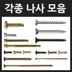 피스 나사모음, 와샤머리.PW.8호(4.2x25mm)500개, 1개