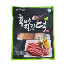 자연푸드 흑마늘 힐링덕 훈제오리슬라이스800g 1개 국내산오리, 800g