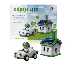 빅드림 STEAM 과학 실험 키트 교구 태양열 그린라이프 움직이는 태양광 자동차 키트, 단품, 단품