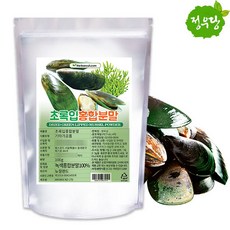 정우당 녹색입홍합분말 (초록입홍합가루) (001097), 100g, x1, 1개
