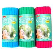 kiwis 샤워타올 하드타입, 3개, 1개입
