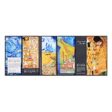 [소프트팩] 명화 5종 드립백 봉투 (100장), 1개, 100개입