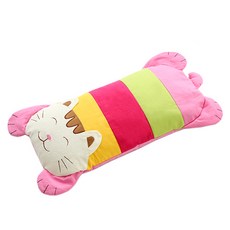 이솔홈 냥이 메밀 베개 커버세트, 냥이 메밀 베개 04_핑크(M), 1개