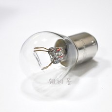 쉐보레 스파크 마티즈크리에이티브 테일램프 브레이크 전구 더블 94535564, 화이트, 1개