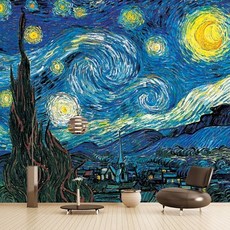 프렌체 맞춤제작 30가지 명화디자인 UV프린팅 포인트벽지, 디자인02