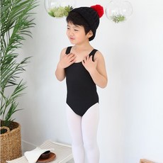 국산 남아레오타드 블랙발레복(나시)