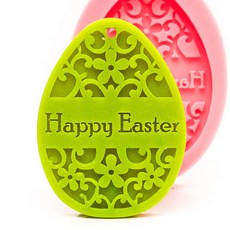 (국내생산) 마이몰드 부활절 달걀 2 해피 이스터 (비누용) 실리콘몰드
