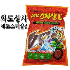 화도상사 에코스페샬2 떡밥 집어력최고!!할인판매!! 민물떡밥, 1개