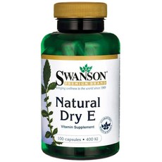 Swanson 내추럴 드라이 E 400IU 캡슐, 1개, 100개입, 100정