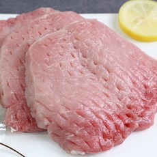 친환경팔도 보성녹차 먹인 한돈 등심(돈까스용) 300g 500g 1kg