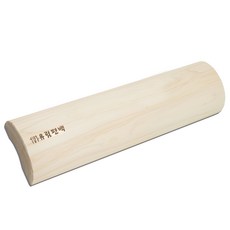 유림편백 [고급] 국내수제작 편백나무 통원목 경침 목침 안마경침 지압경침