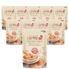 더독 수제 삼계탕 150g, 10개