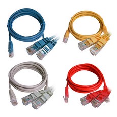 대원TMT 랜케이블 1M~50M 초고속 고급형 UTP랜선, 대원 CAT.5 랜케이블 1M 그레이, 1개