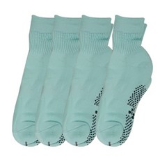 코러스라인 줌바댄스복 방송댄스복 에어로빅복 발목기본양말4PCS, 옥색