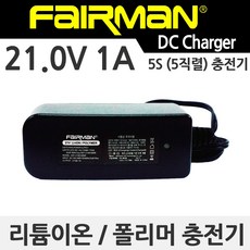 페어맨 리튬이온 폴리머 배터리 DC 충전기 모음, SOY-2100100KR